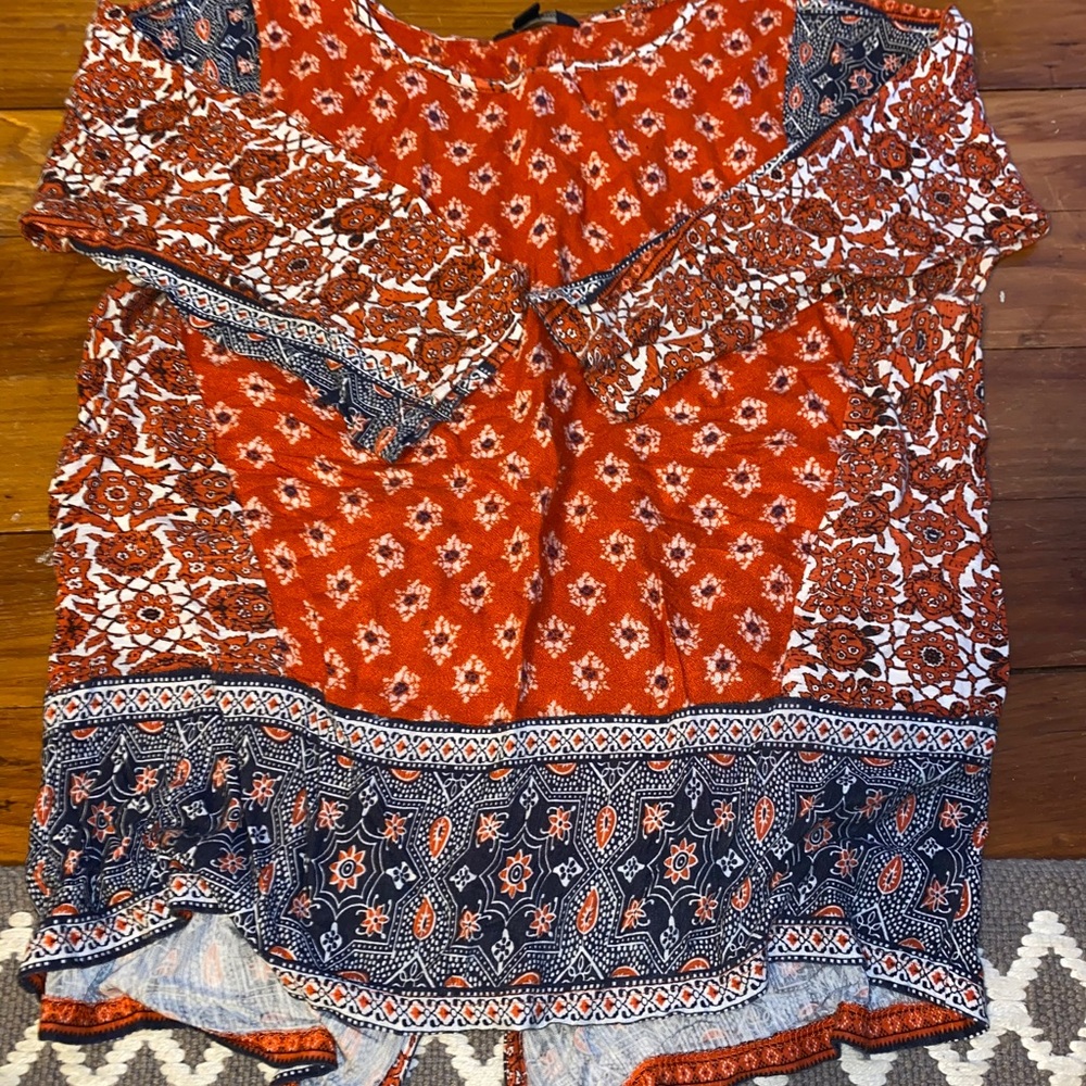 Printed long sleeve